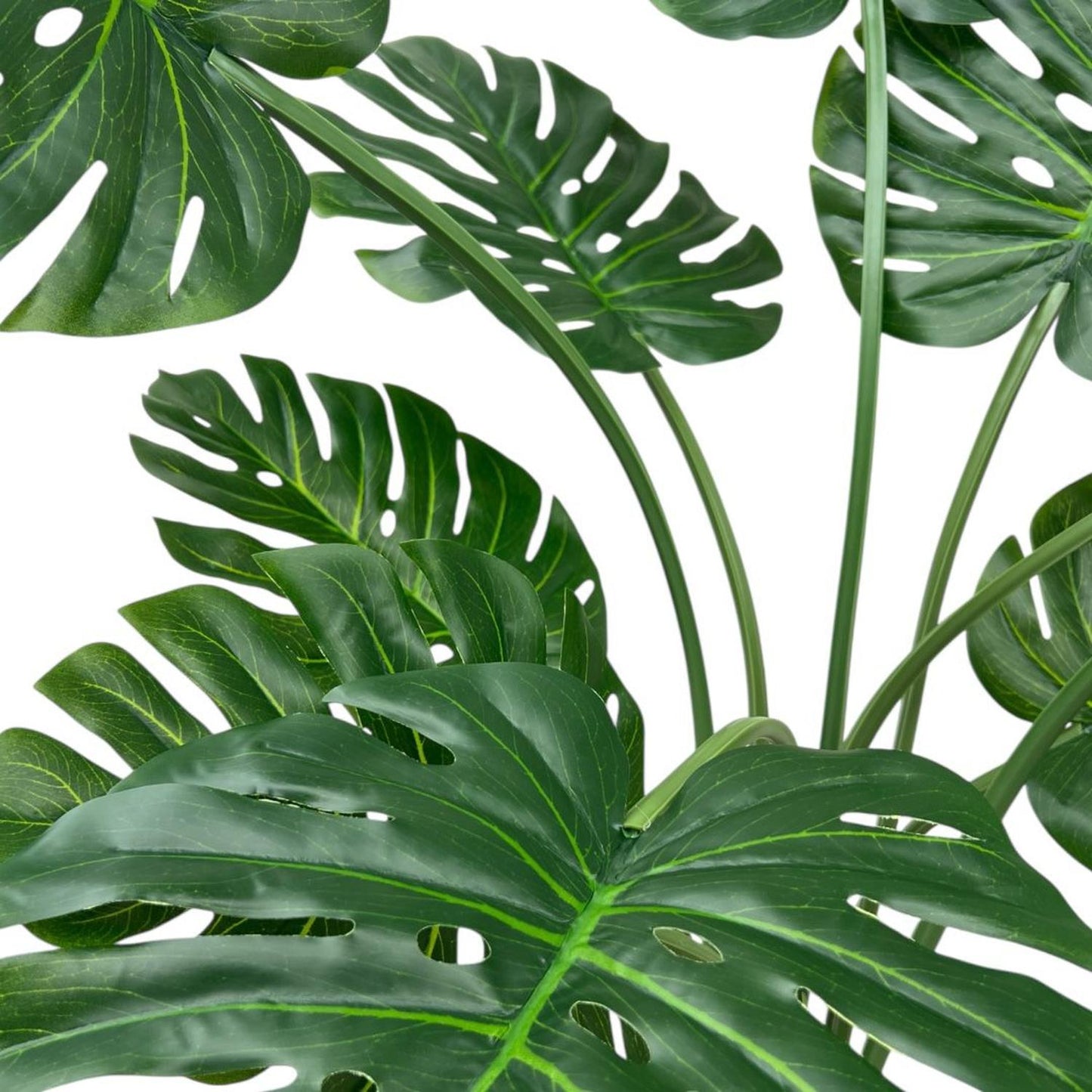 Monstera Premium 120 cm. / 10 Hojas Arbusto Real_Plantas_artificiales_santiago