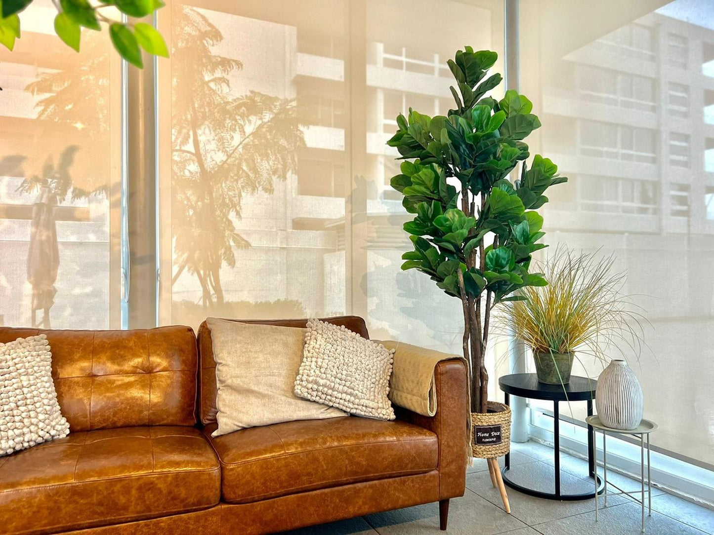 Planta Artificial Ficus Lyrata 180 Cm. Premium 232 Hojas_Plantas_artificiales_santiago