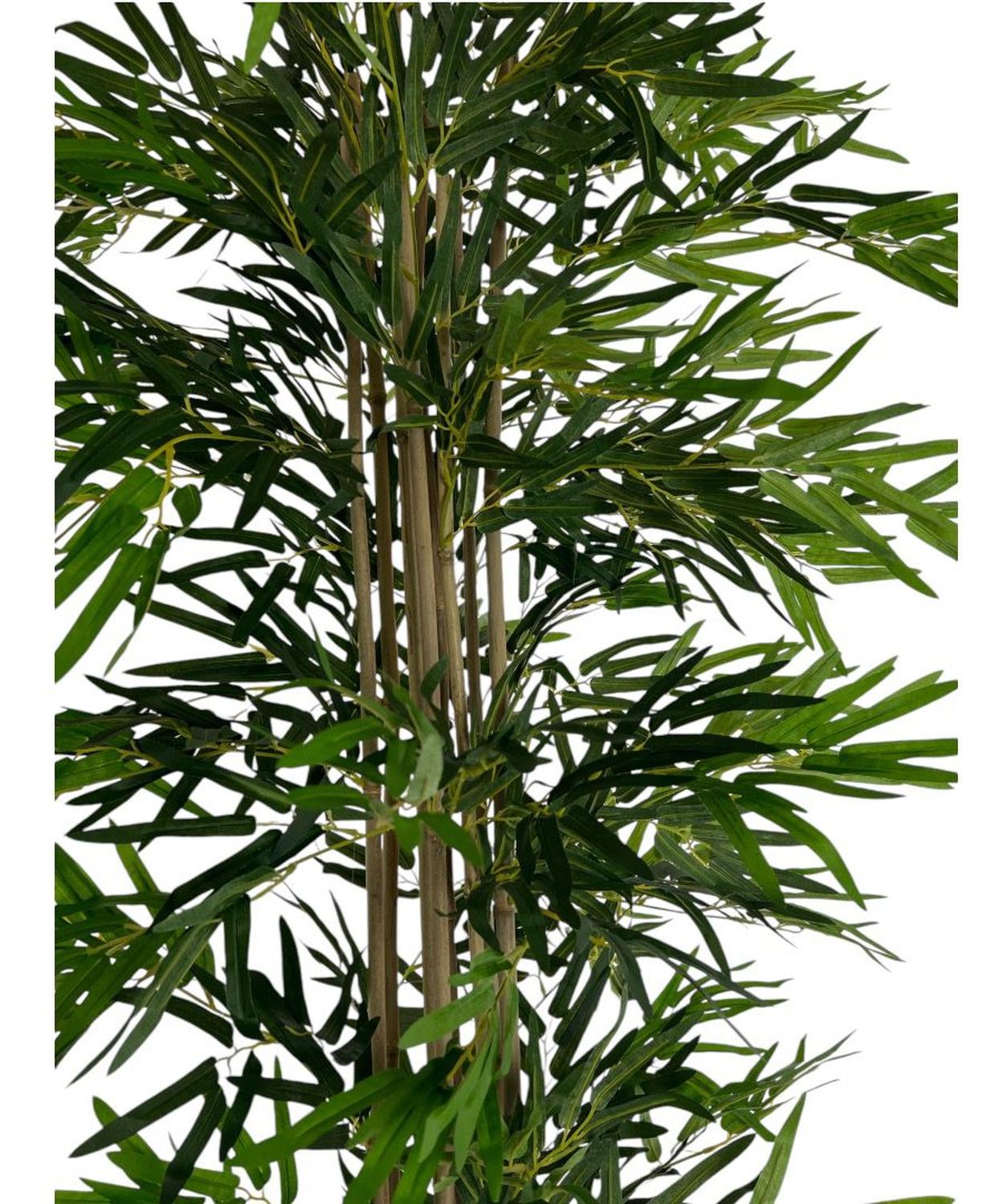 Planta Artificial Bamboo Premium 180 cm y 1530 hojas - Arbusto Real