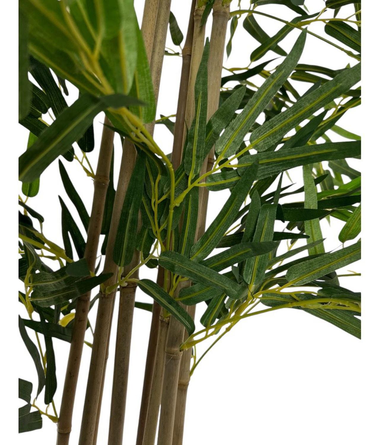 Planta Artificial Bamboo Premium 180 cm y 1530 hojas - Arbusto Real