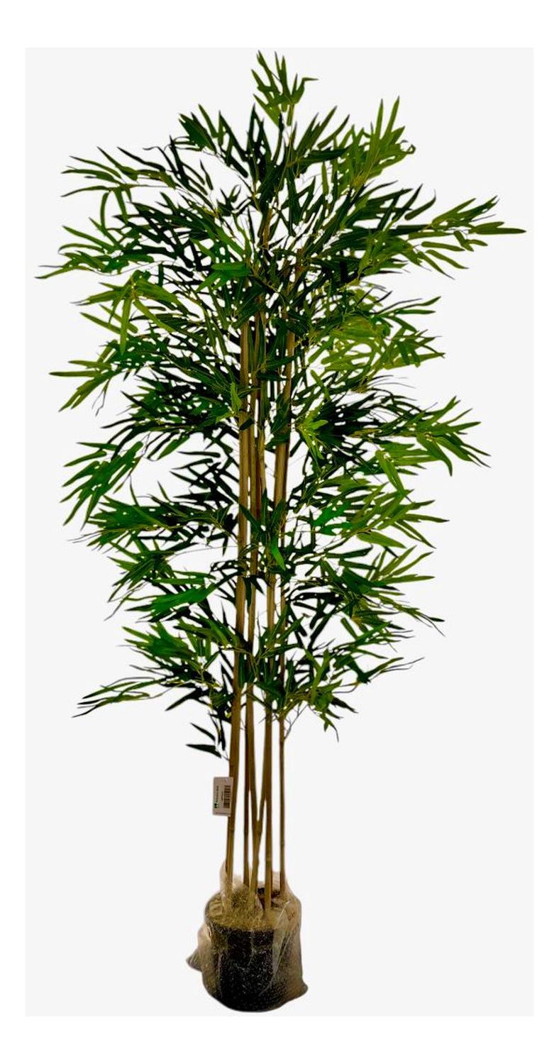 Planta Artificial Bamboo Premium 180 cm y 1530 hojas - Arbusto Real