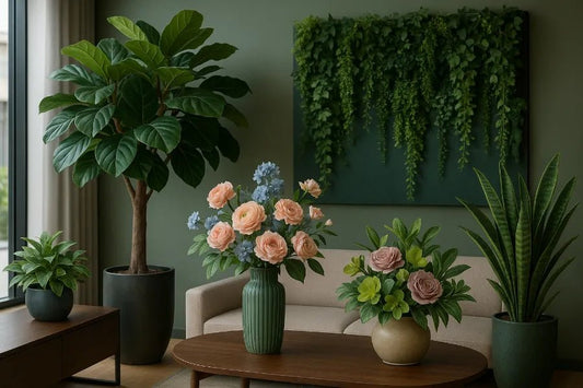 Decoración moderna: las tendencias en plantas artificiales para 2025 - Arbusto Real