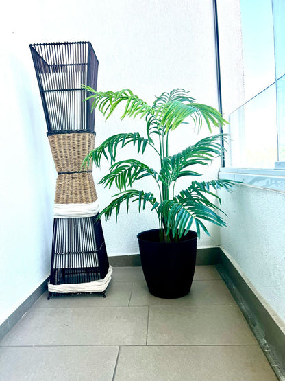 Planta Artificial Palmera 120 cm. Premium 10 hojas