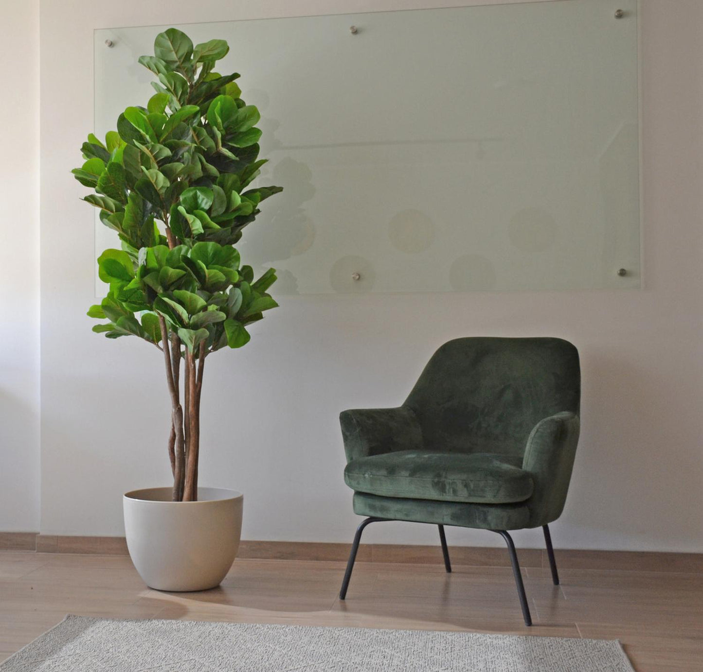 Planta Artificial Ficus Lyrata 180 Cm. Premium 232 Hojas_Plantas_artificiales_santiago