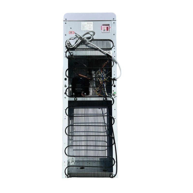 Dispensador de Agua Compresor 3 llaves c/Gaveta Gris PREMIUM - Arbusto Real