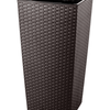 Macetero Rattan Cuadrado Grande 58 Cm L Café / Arbusto Real - Arbusto Real