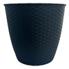 Macetero Rattan L café 30 cm - Arbusto Real