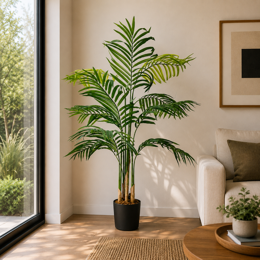 Planta Artificial Palmera 150 cm. Premium 10 hojas