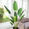 Planta Artificial Ave del Paraiso 180 cm. Premium 12 hojas - Arbusto Real