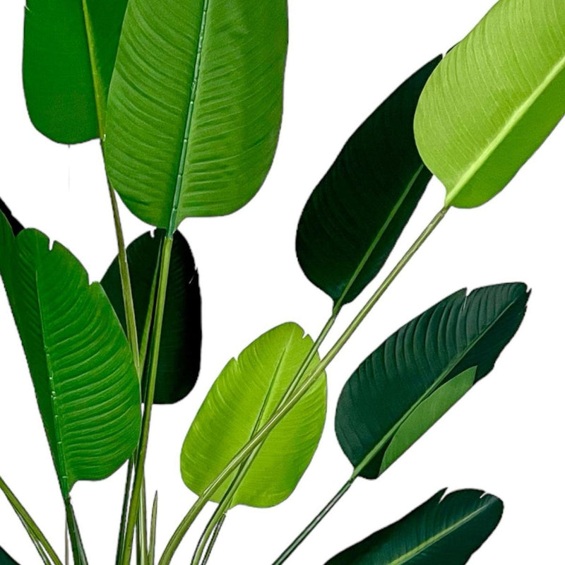 Planta Artificial Ave del Paraiso 180 cm. Premium 12 hojas - Arbusto Real