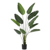 Planta Artificial Ave del Paraiso 180 cm. Premium 12 hojas - Arbusto Real