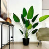 Planta Artificial Ave del Paraiso 180 cm. Premium 12 hojas - Arbusto Real