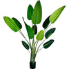 Planta Artificial Ave del Paraiso 180 cm. Premium 12 hojas - Arbusto Real
