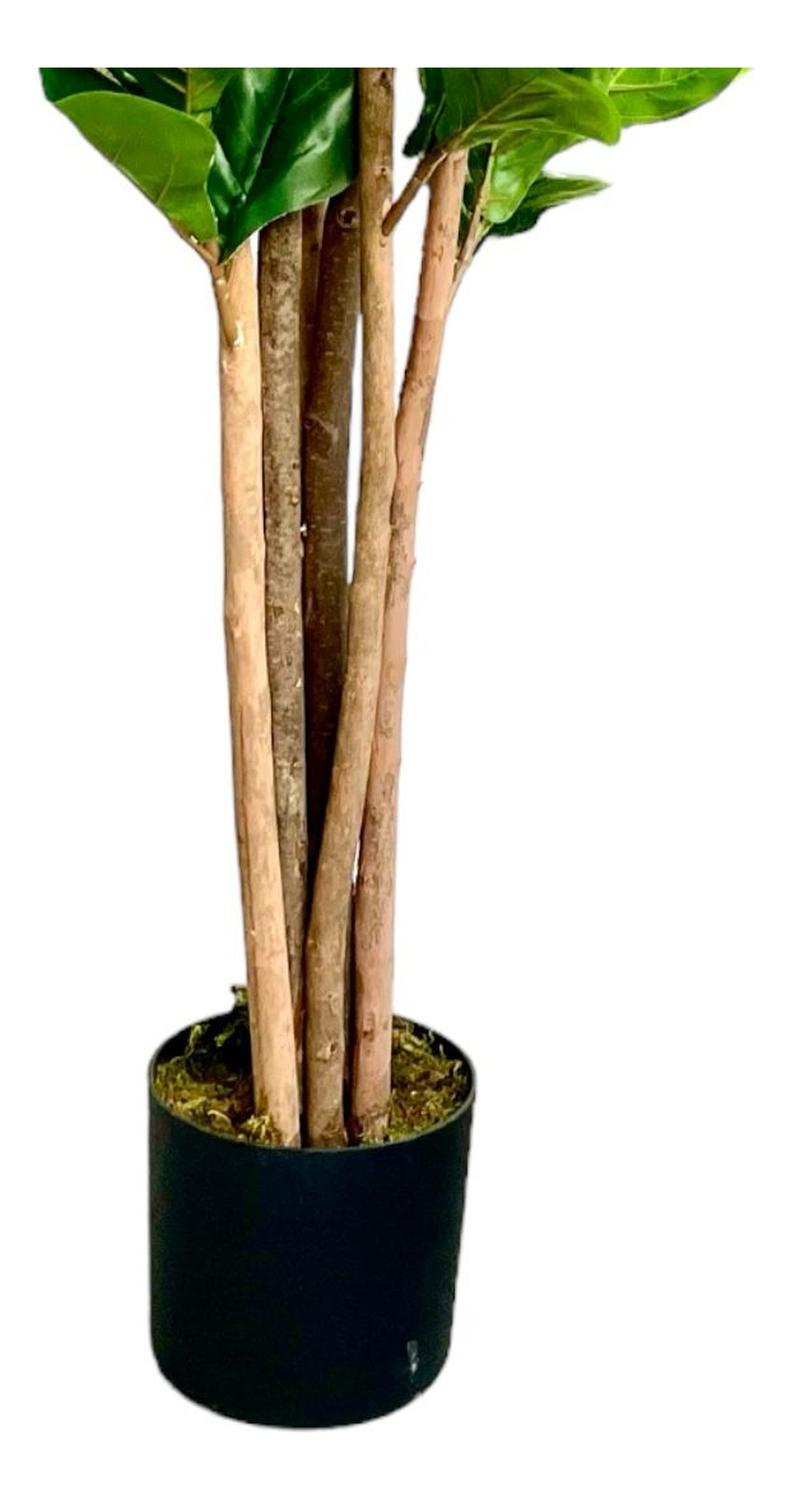 Planta Artificial Ficus Lyrata 150 cm. Premium 180 hojas - Arbusto Real