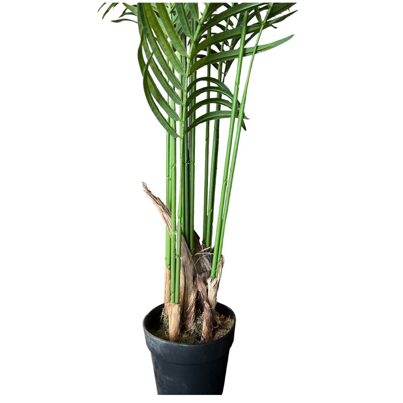 Planta Artificial Palmera 180 cm. Premium 15 hojas - Arbusto Real