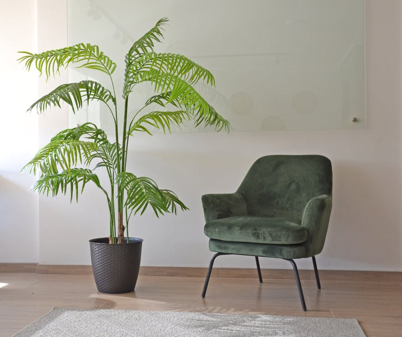 Planta Artificial Palmera 180 cm. Premium 15 hojas - Arbusto Real
