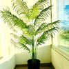 Planta Artificial Palmera 180 cm. Premium 15 hojas - Arbusto Real